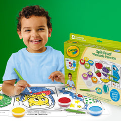 Crayola kid-friendly brushes designed for little hands