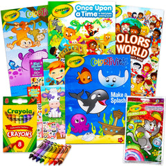 Crayola learning set animal coloring books ignite creative play for kids