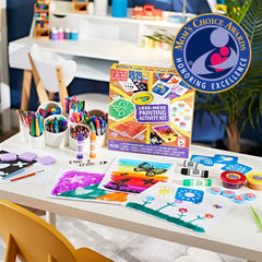 Crayola Less Mess Paper Pack and Idea Guide for instant inspiration.