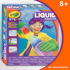 Crayola Liquid Science Kit makes a thoughtful gift for curious kids 8+.