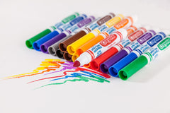 Crayola marker set supports back-to-school prep with versatile colors for projects.