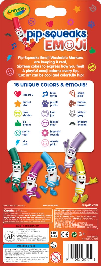 Crayola markers store neatly for travel and on-the-go crafts