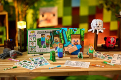 Crayola Minecraft POPs 3D art kit screen-free creative activity for kids.