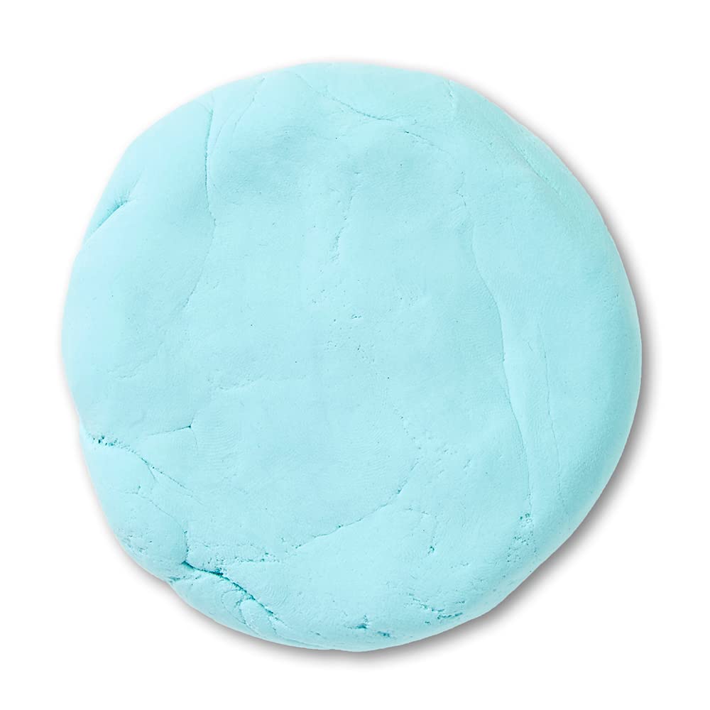 Crayola Model Magic Aquamarine texture close-up ready to air-dry into keepable art.