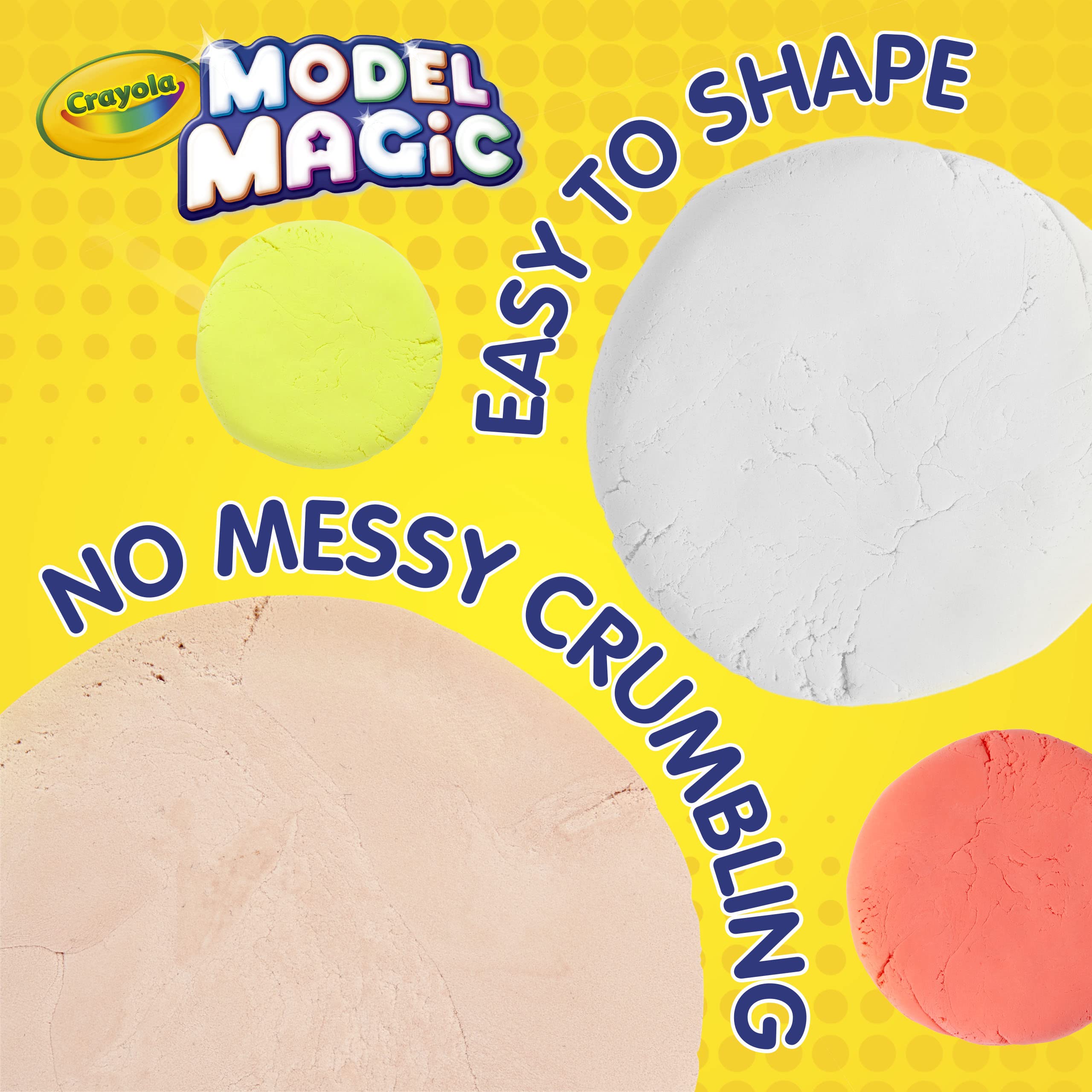 Crayola Model Magic Bisque slime-ingredient option for DIY projects.