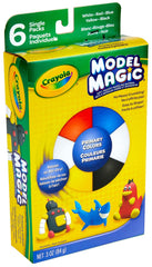 Crayola Model Magic soft, pliable texture shown for easy sculpting and shaping.