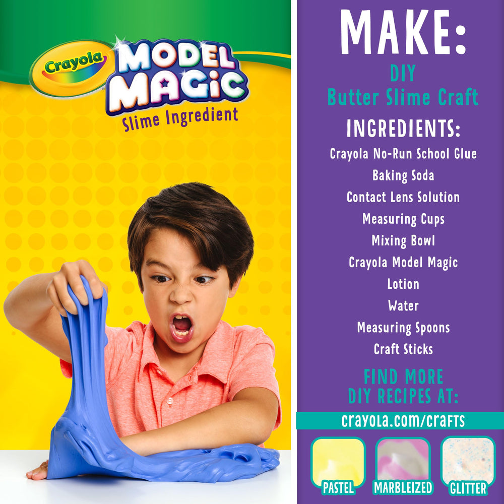 Crayola Model Magic yellow 8oz pack perfect for sunny craft projects.