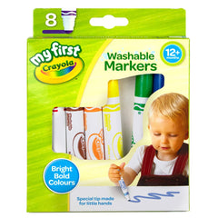 Crayola MyFirst easy-grip markers for tiny hands