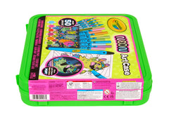 Crayola Neon Art Case glow light to preview neon effects
