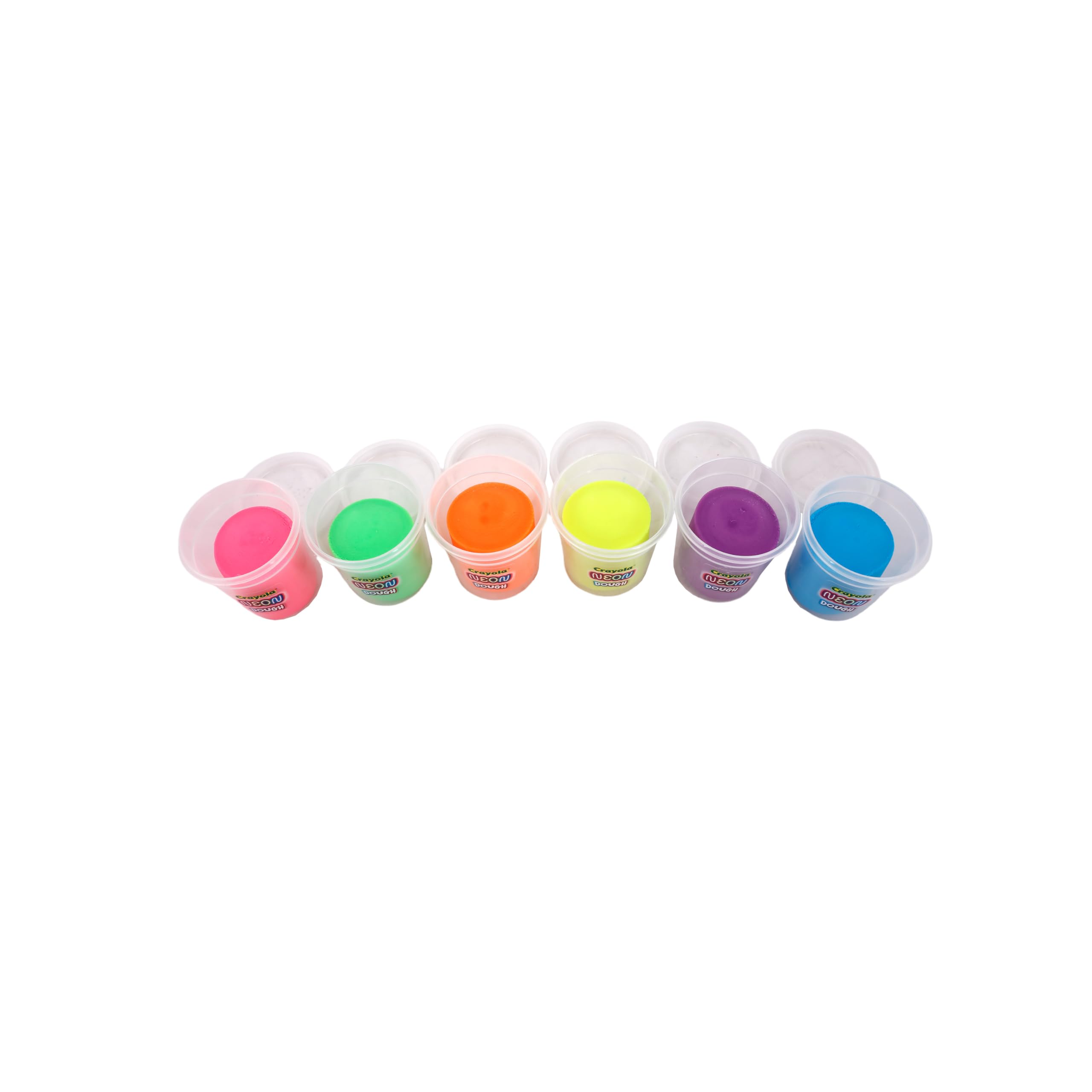 Crayola Neon Dough classroom activity promoting hands-on learning