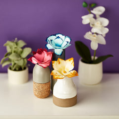 Crayola Paper Flower Kit – refill tips with white coffee filters for extended fun.