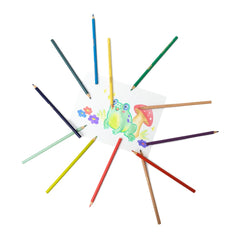 Crayola eco-friendly wood from renewable plantations supports responsible art projects.