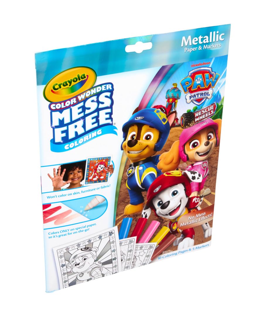 Folding storage folder pictured for easy transport of pages and markers