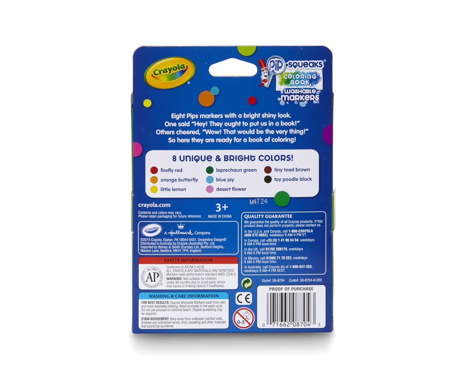 Gift-ready Crayola Pip-Squeaks with coloring books for a bundled art set.