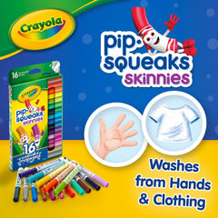 Crayola Pip Squeaks Skinnies with fine tips for detailed coloring