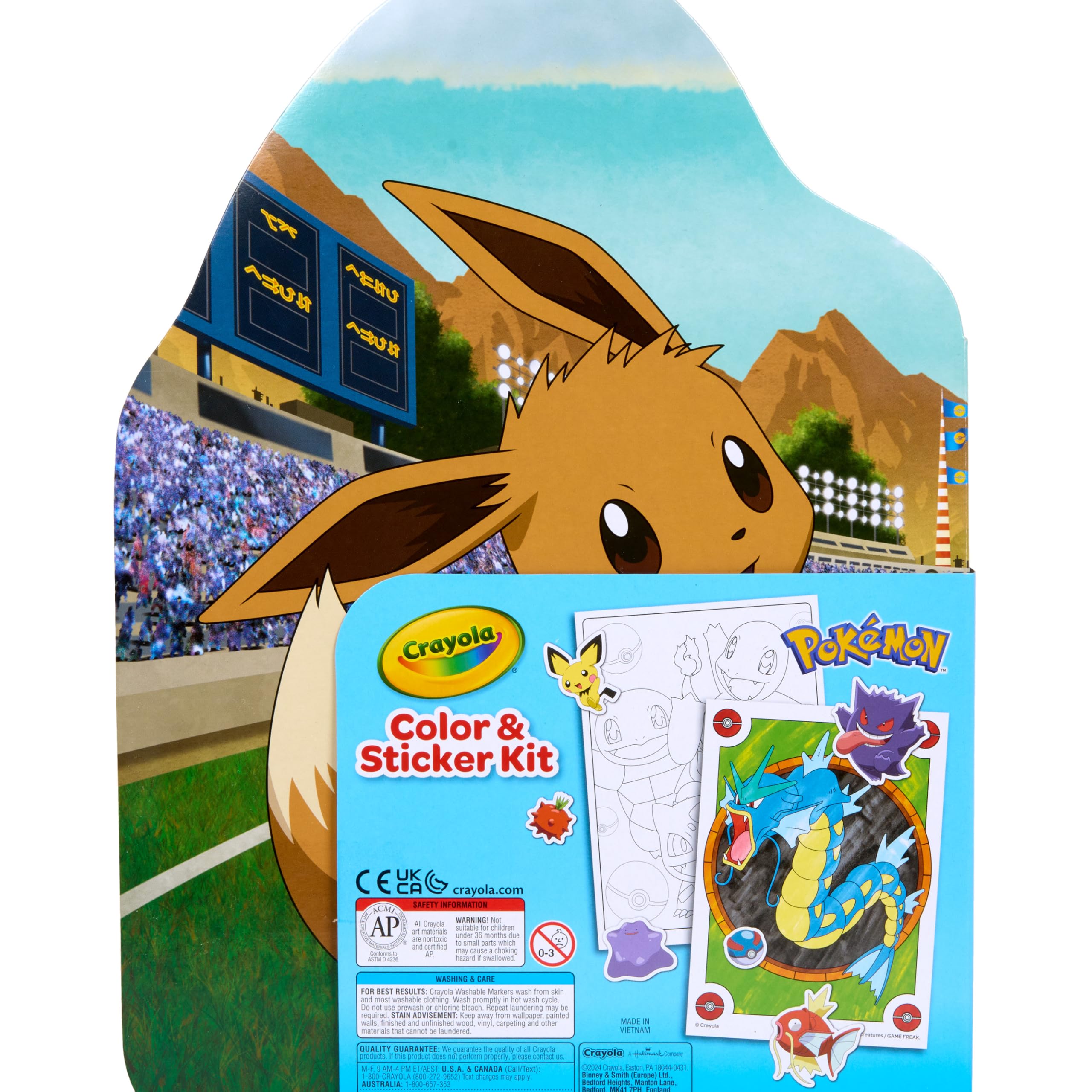 Pokemon-shaped art case keeps supplies organized and portable