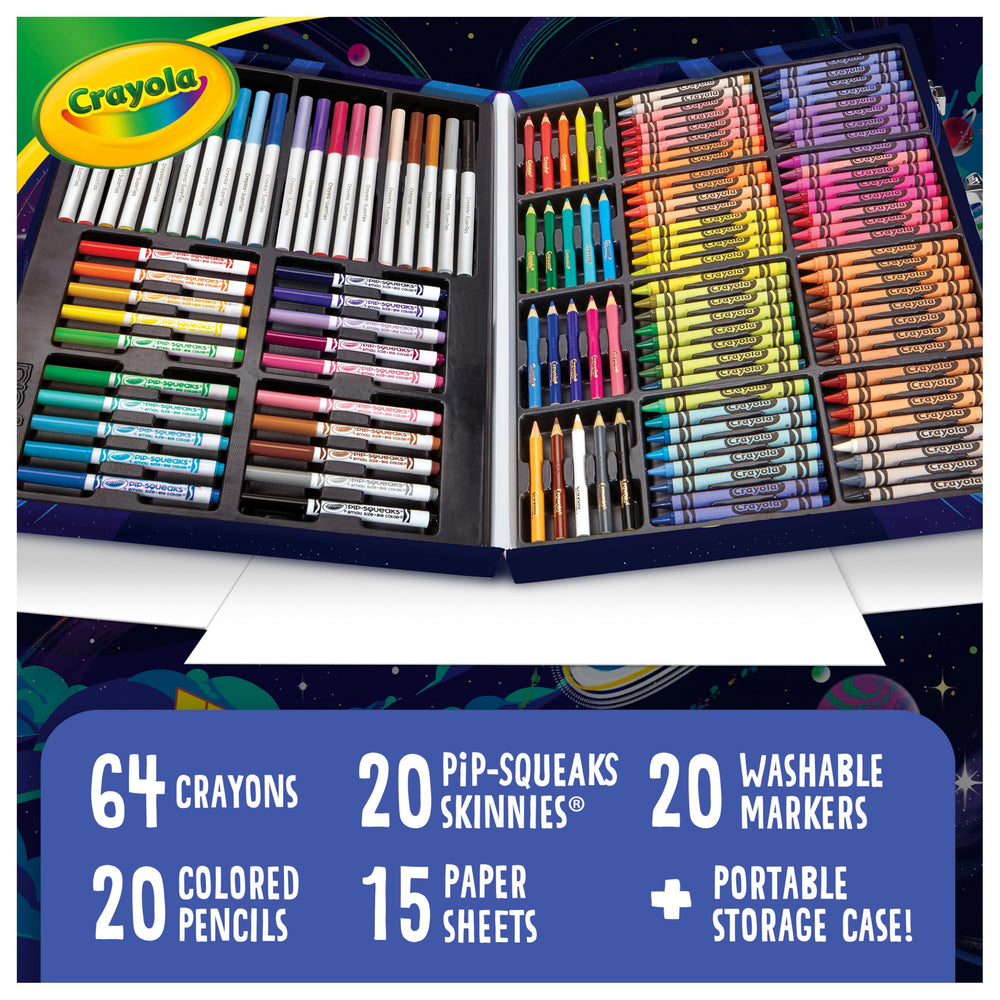 Non-toxic Crayola supplies provide peace of mind for parents.