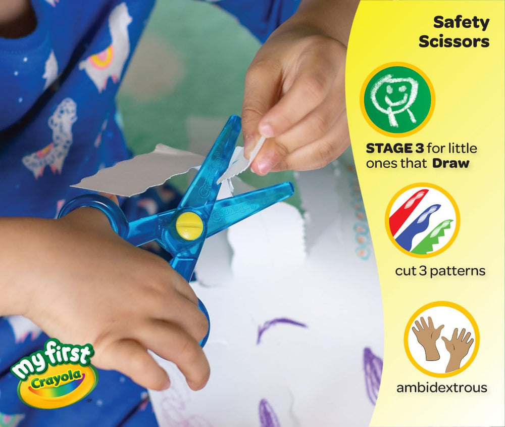 Crayola Safety Scissors – durable, child-safe materials for frequent use.