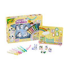Crayola Scribble Scrubbie Baby Pets gift set for creative kids