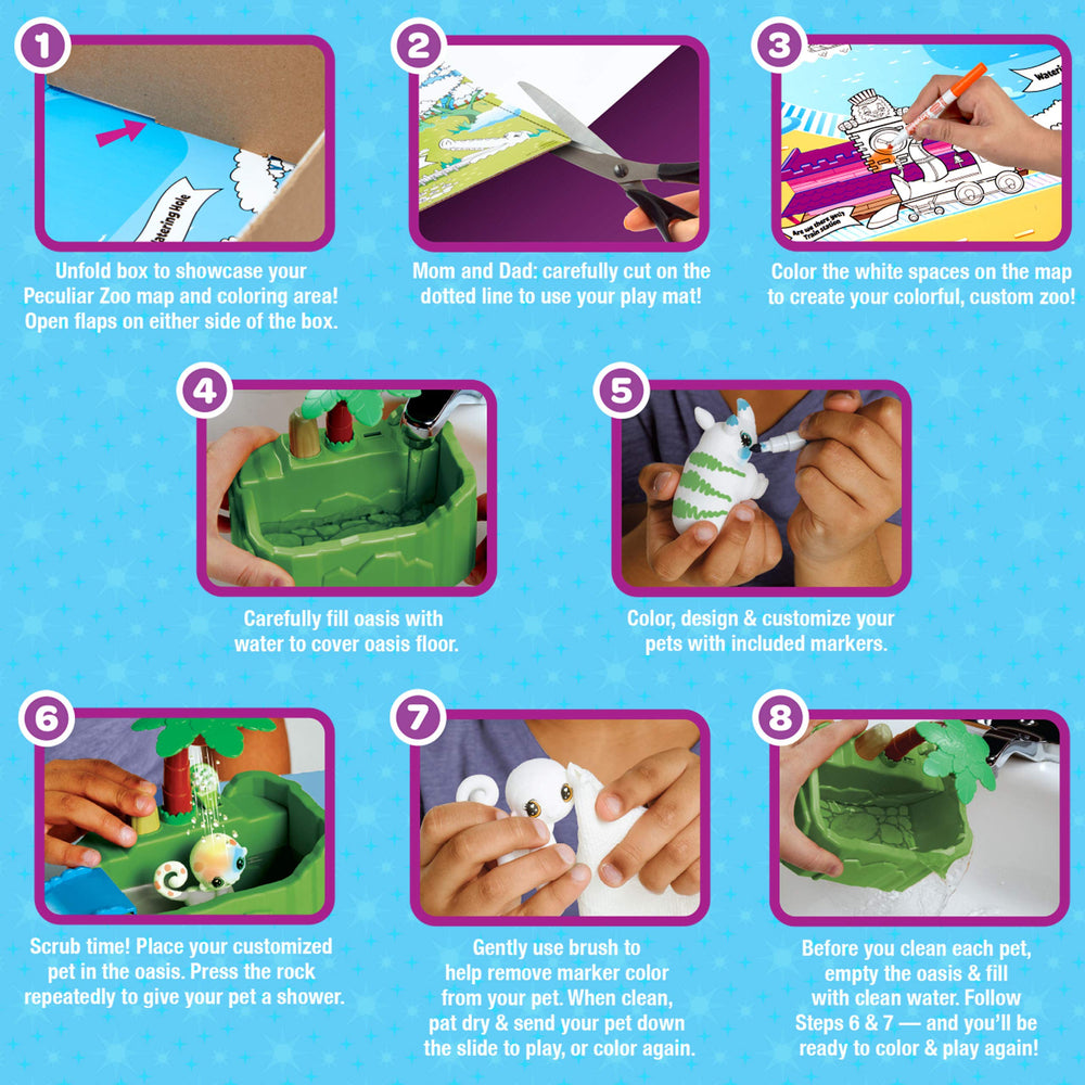 Crayola Scribble Scrubbie Expansion packs extend the coloring adventure.