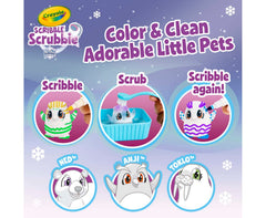 Crayola Scribble Scrubbie brush for quick cleaning between designs