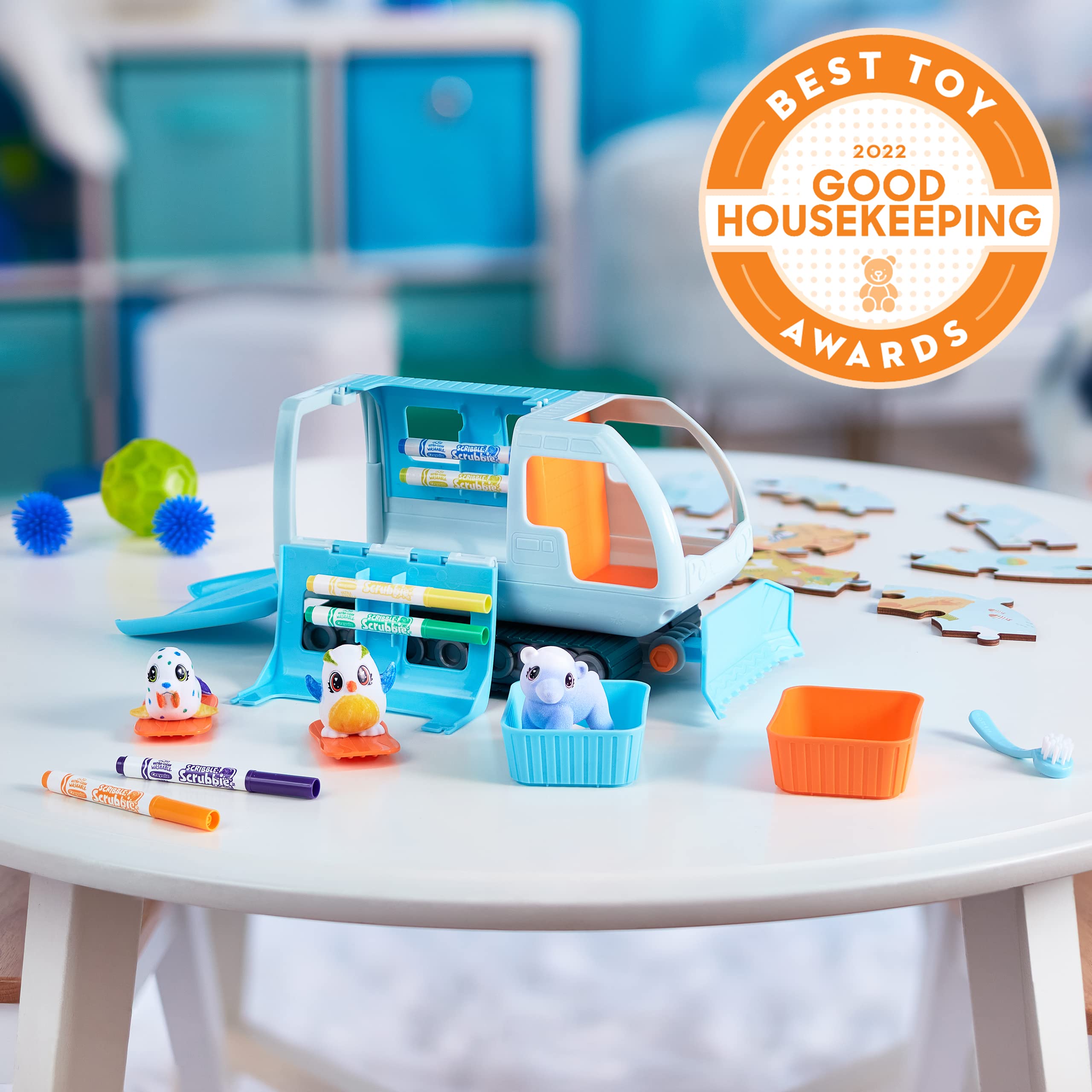 Crayola Scribble Scrubbie expansion lets you grow the Arctic wildlife collection