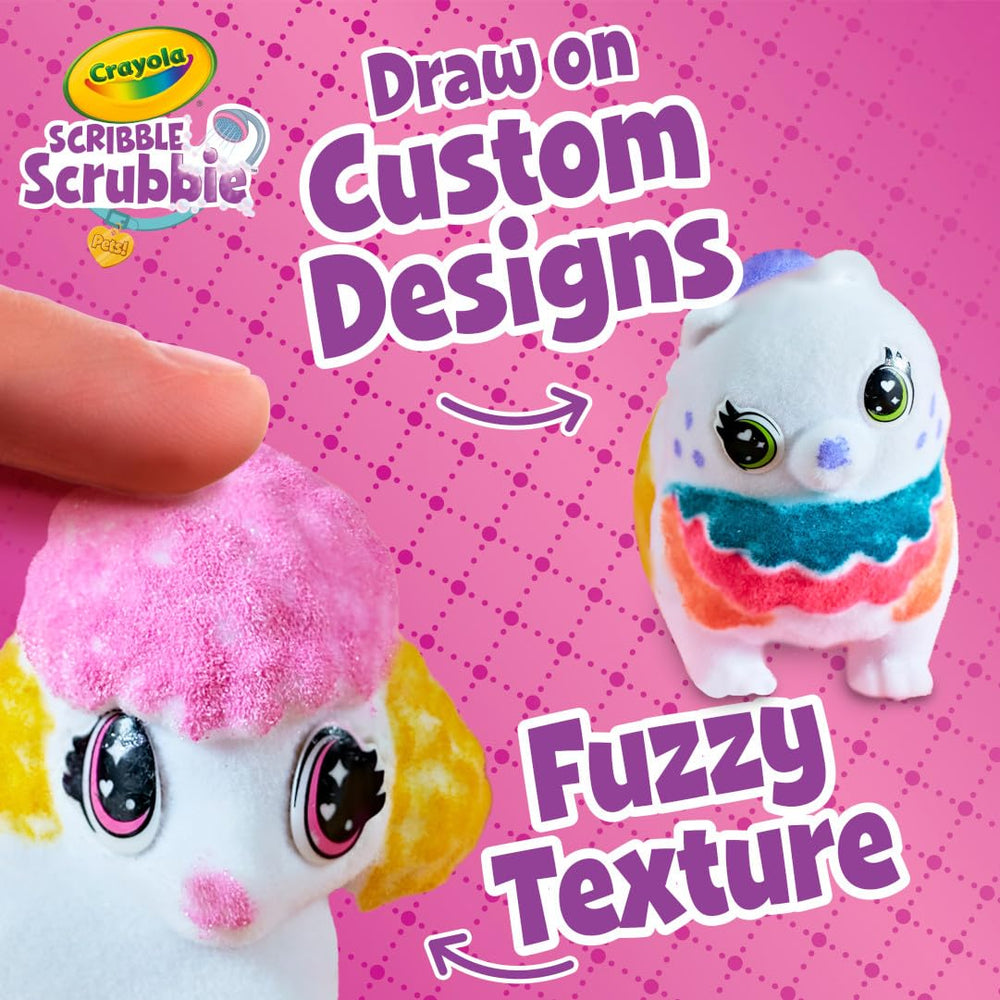 Crayola Scribble Scrubbie markers set for bold color sessions