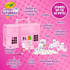 Crayola Scribble Scrubbie pearlescent paint adds shimmer to coats