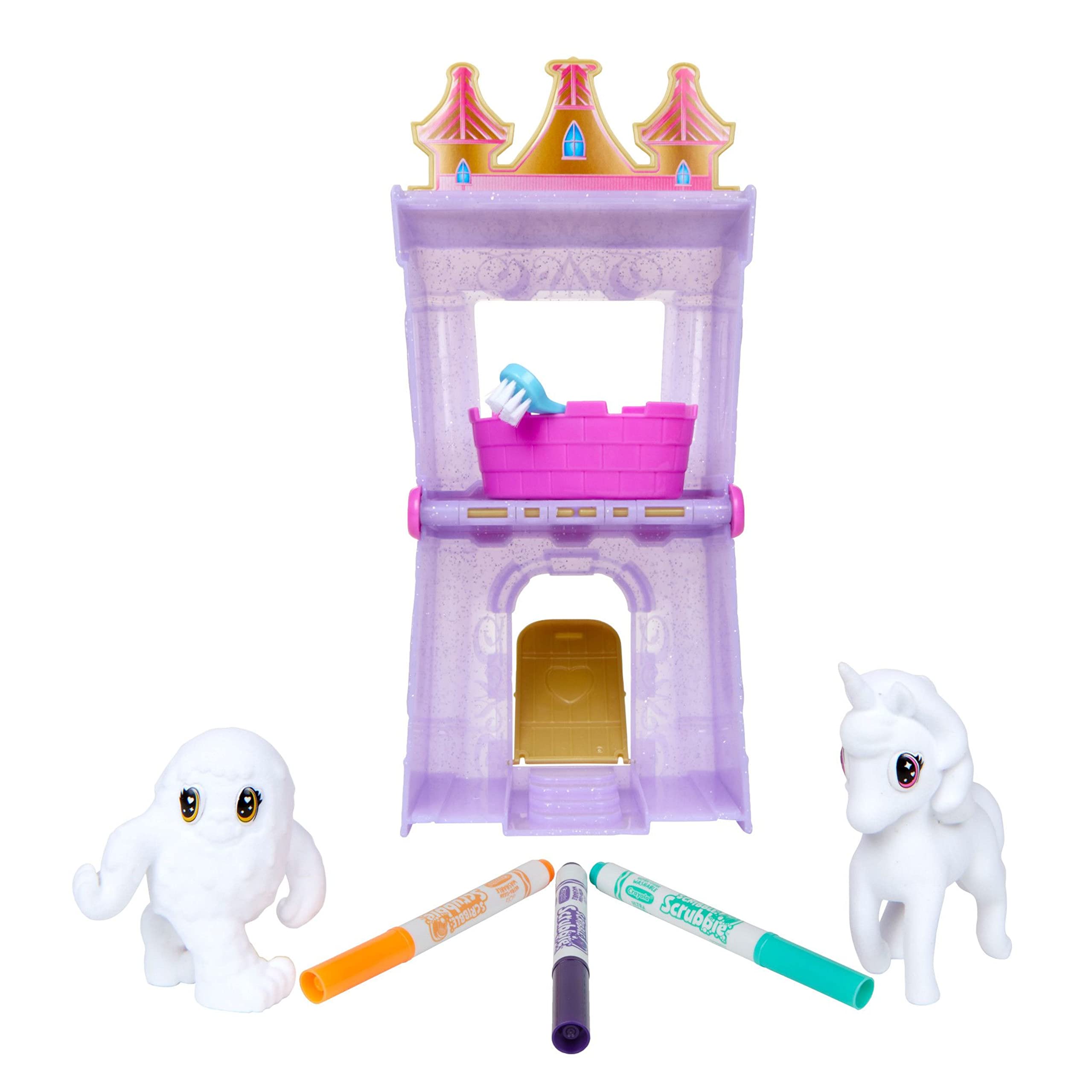 Crayola Scribble Scrubbie Wash tub for easy cleanup
