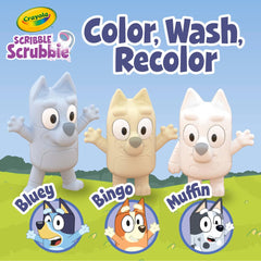 Durable, easy-clean design keeps Crayola Bluey playtime mess-free.