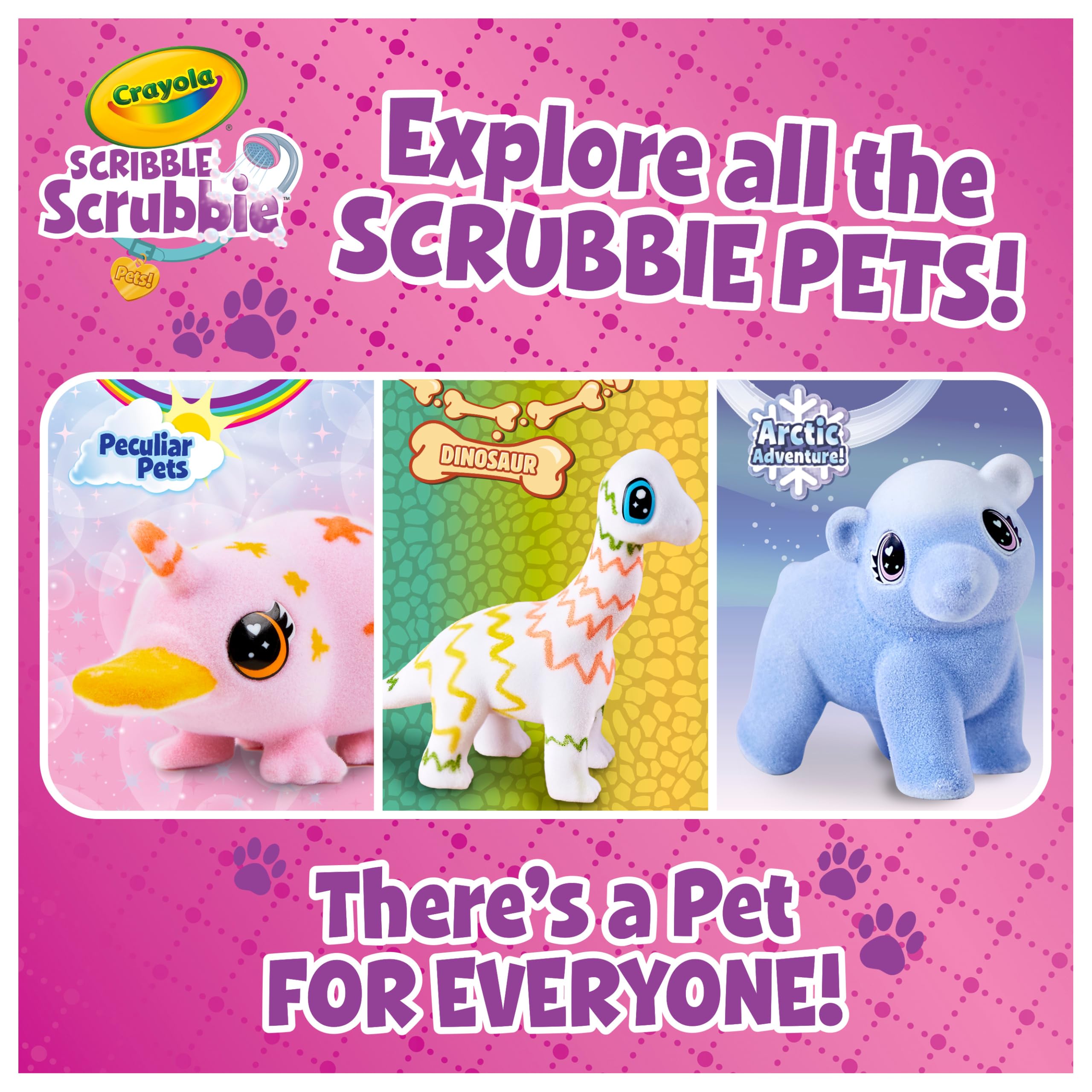 Crayola Scribble Scrubbies Glam six markers included for vibrant art