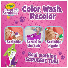 Crayola Scribble Scrubbies Glam animal pets ready for customization