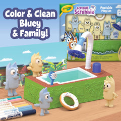Crayola Scribble Scrubbies Pump Pool feature for water-themed color play