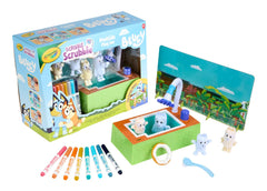 Crayola Scribble Scrubbies Scenic Backdrop enhances themed color scenes