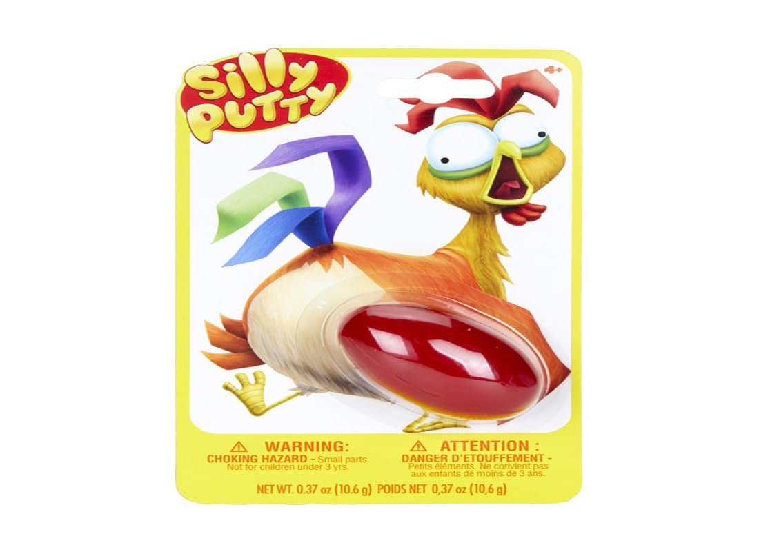 Crayola Silly Putty Original close-up reveals pliable texture for tactile play.