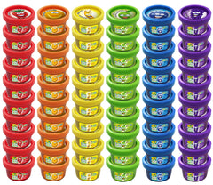 Crayola Silly Scents Dough 60-pack box front for mess-free classroom fun.
