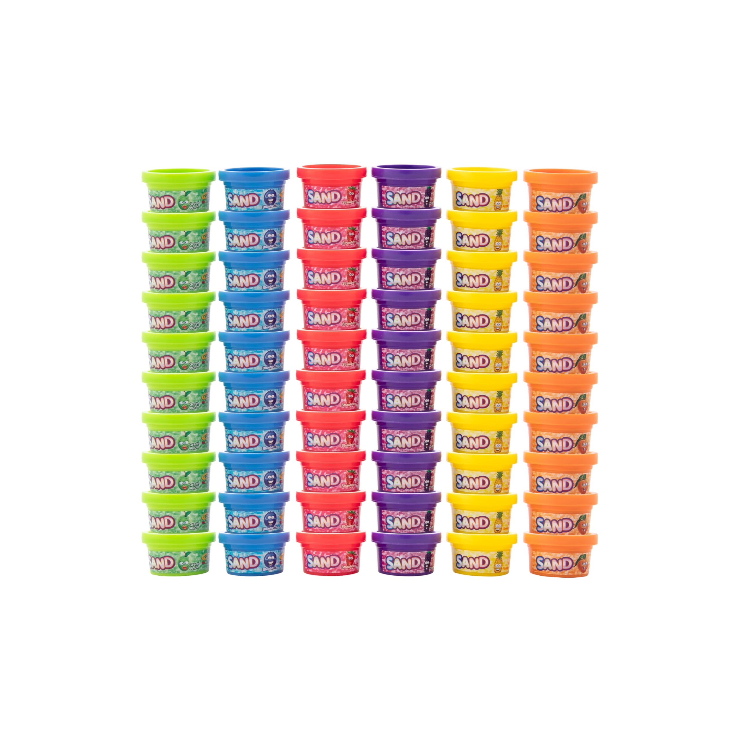 Crayola Silly Scents sand tub green-green-apple supporting fine motor skills through molding