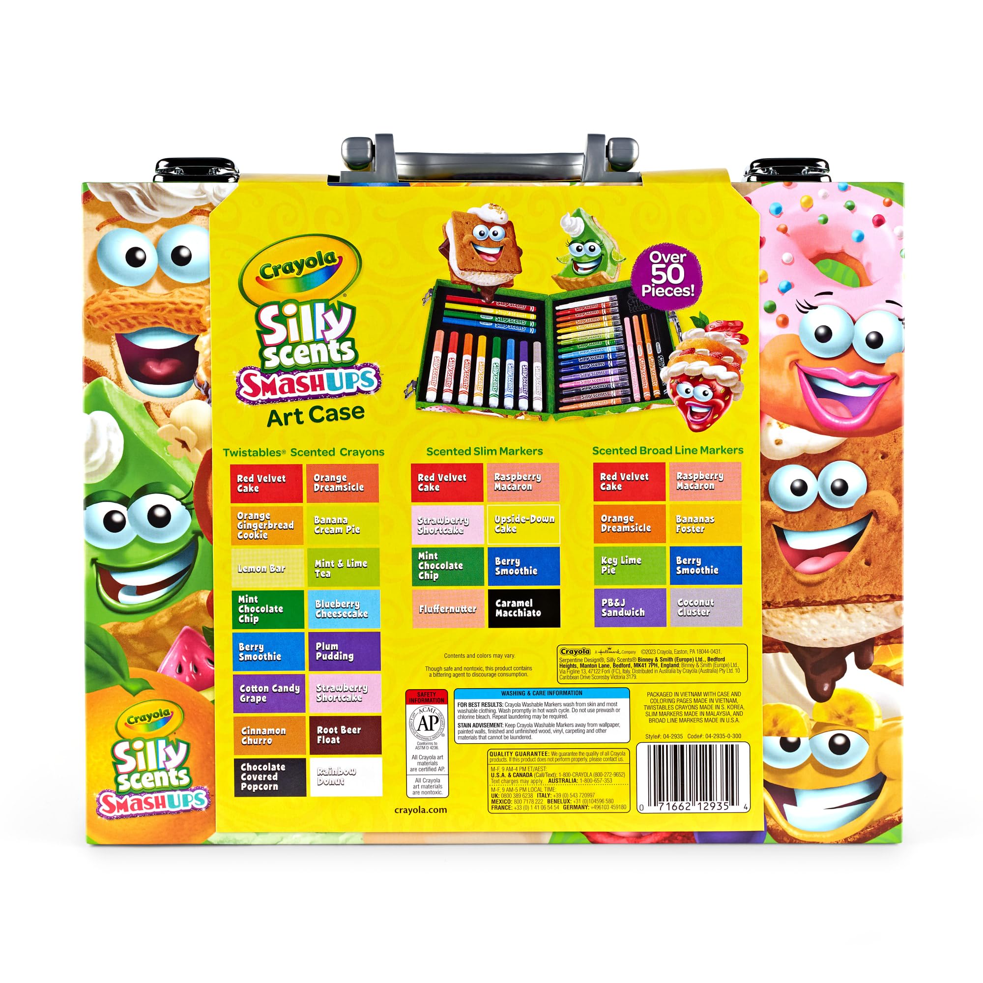 Crayola Silly Scents Smashups marker pairings add scent fun