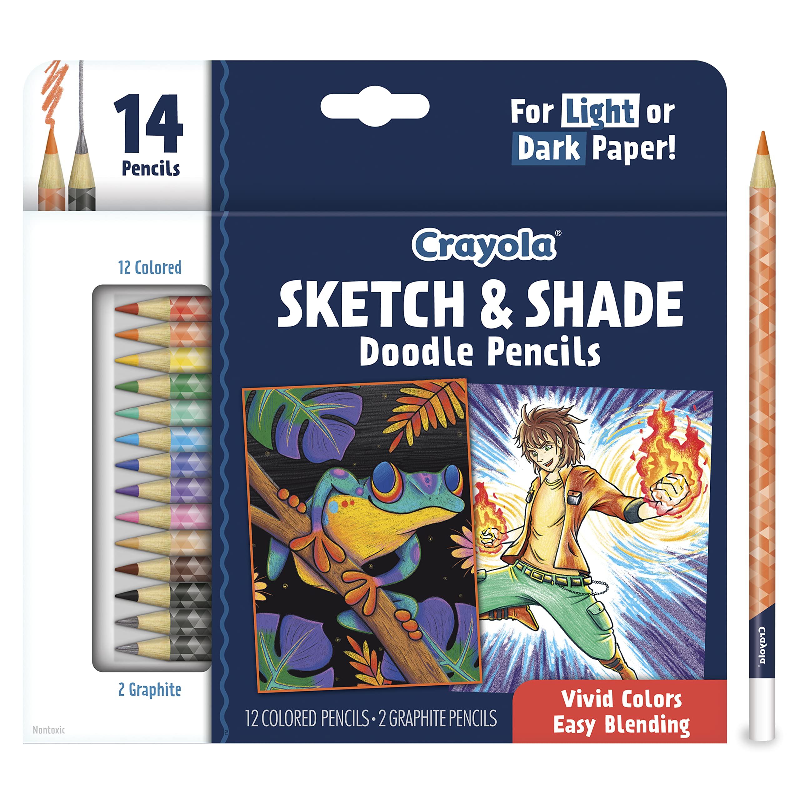 Thoughtful gift option for artists using Crayola Sketch and Shade pencils