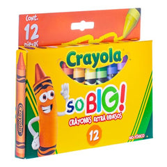 Crayola So Big child hand coloring captures easy grip and smooth stroke