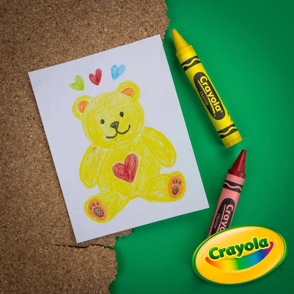 Crayola So Big classroom coloring scene highlights durable tools for young learners