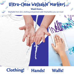 Packaging shows 10 stamper markers per package for versatile use.