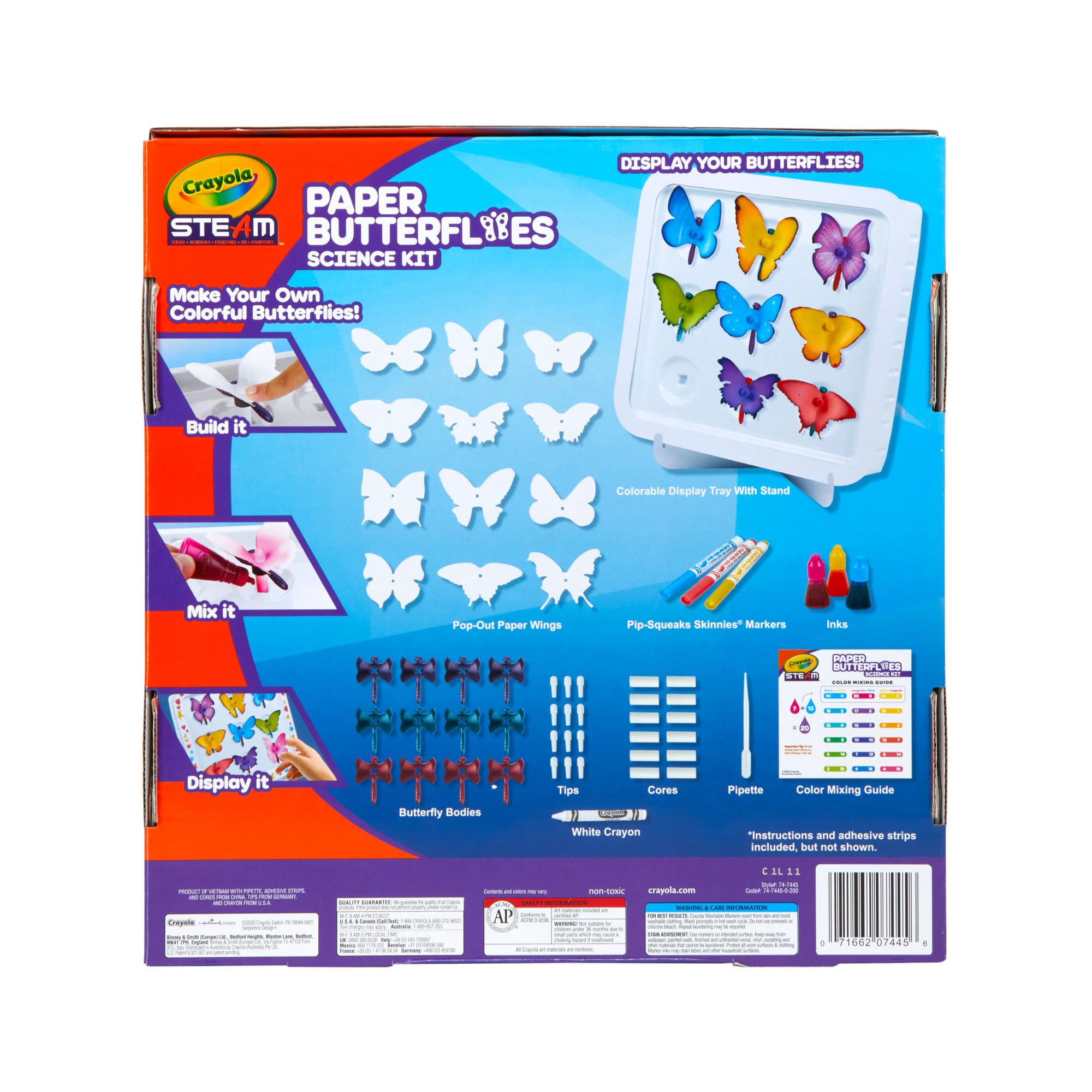 Crayola STEAM kit promotes hands on learning and creative exploration