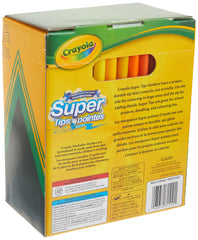 Crayola Super Tips provide thick and thin lines for blending and shading.