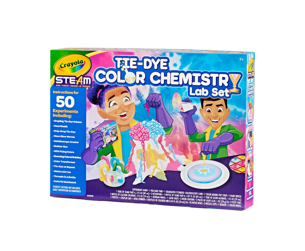 Crayola Tie Dye Tie Dye Shockwave capturing dynamic color bursts