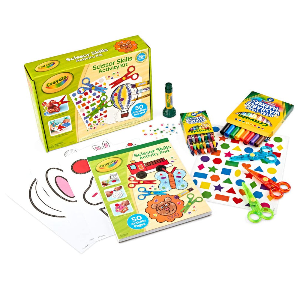 Crayola Toddler Scissor Skills stickers for embellishments
