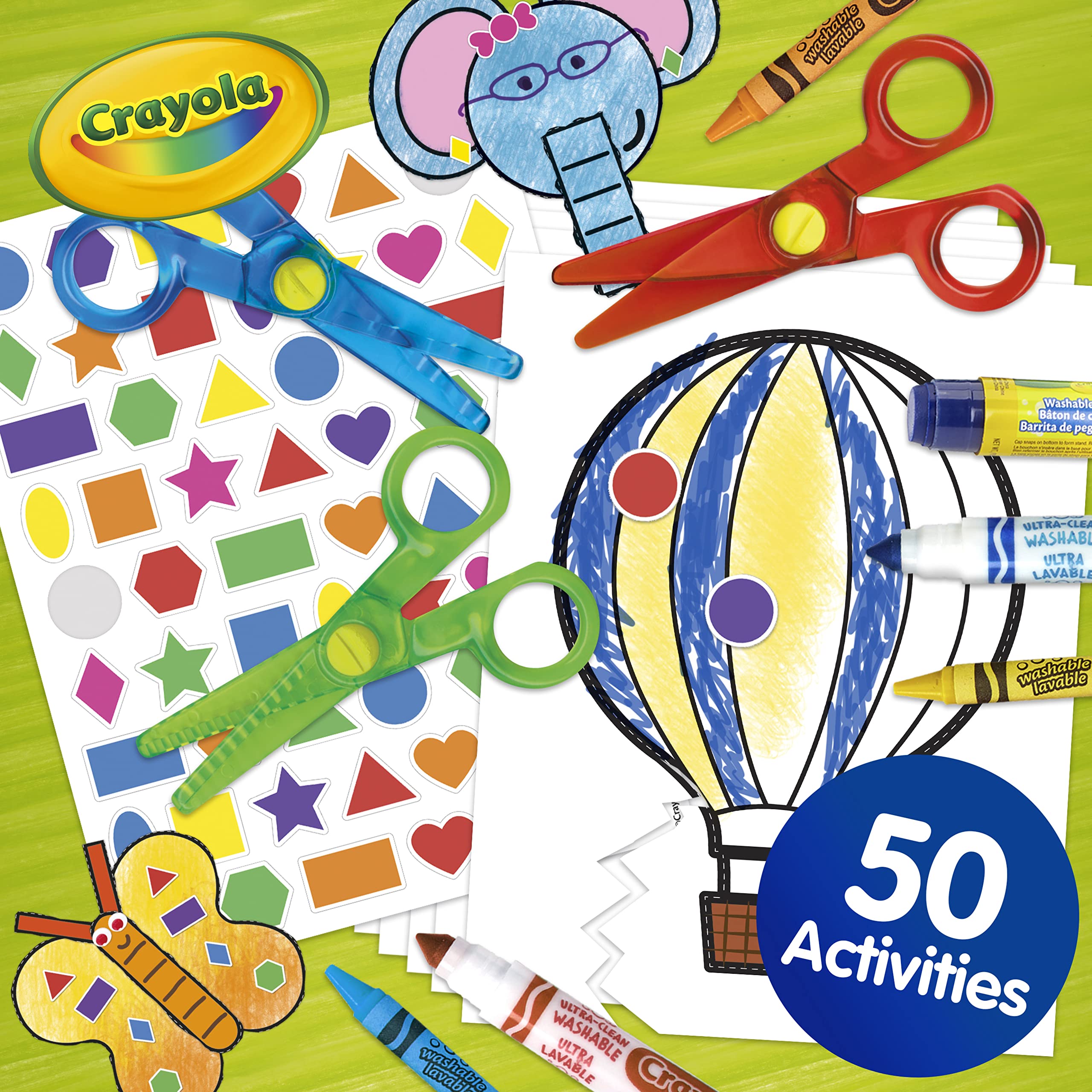 Crayola Toddler Scissor Skills wavy scissors for creative projects