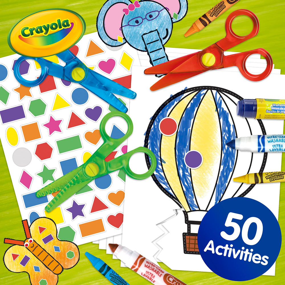 Crayola Toddler Scissor Skills wavy scissors for creative projects