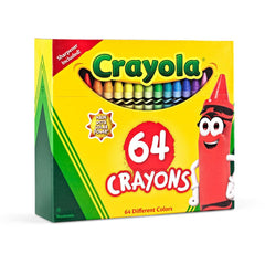 Crayola tuck box design keeping crayons secure and easy to transport.