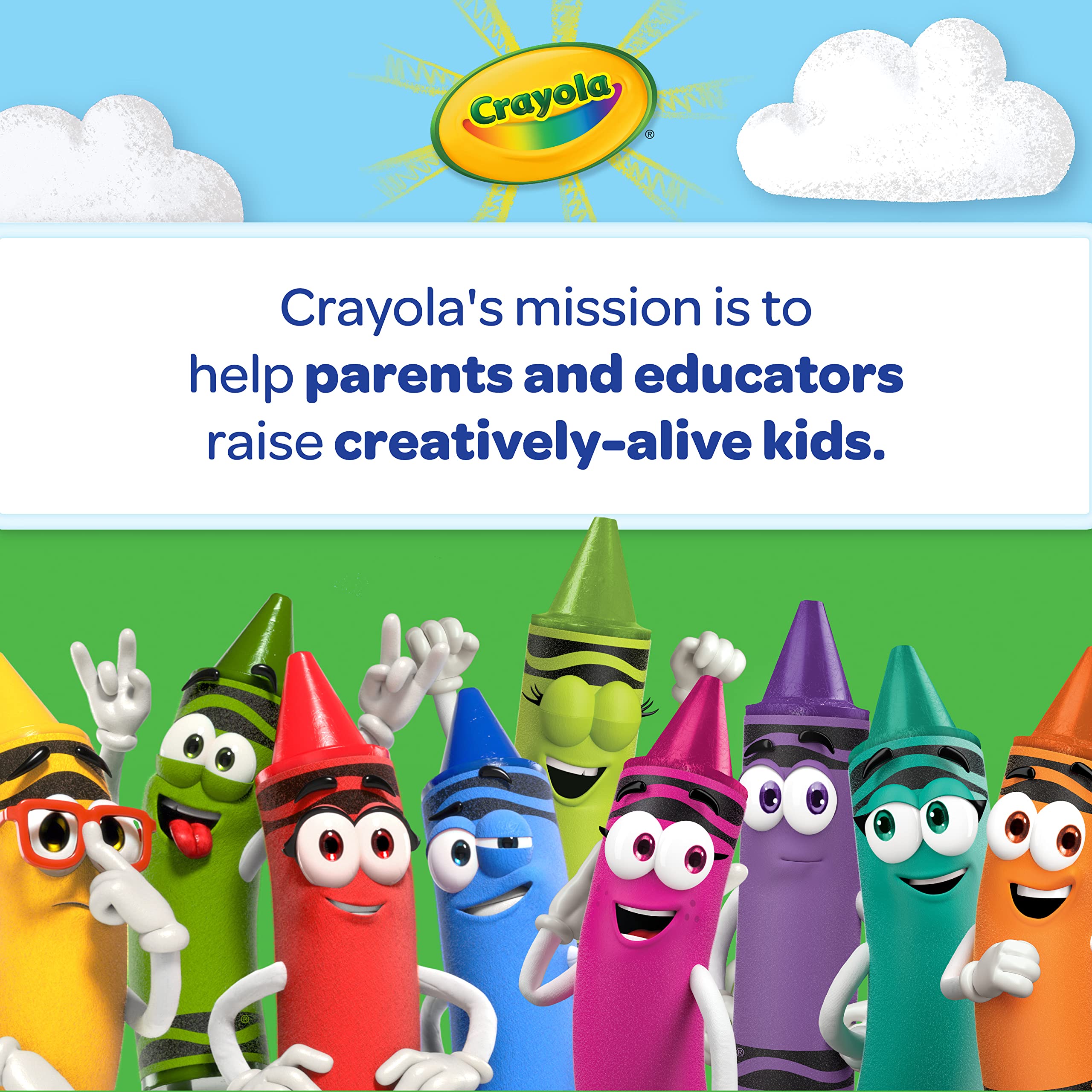 Crayola Twistables durable case helps prevent pencil breaks during use.